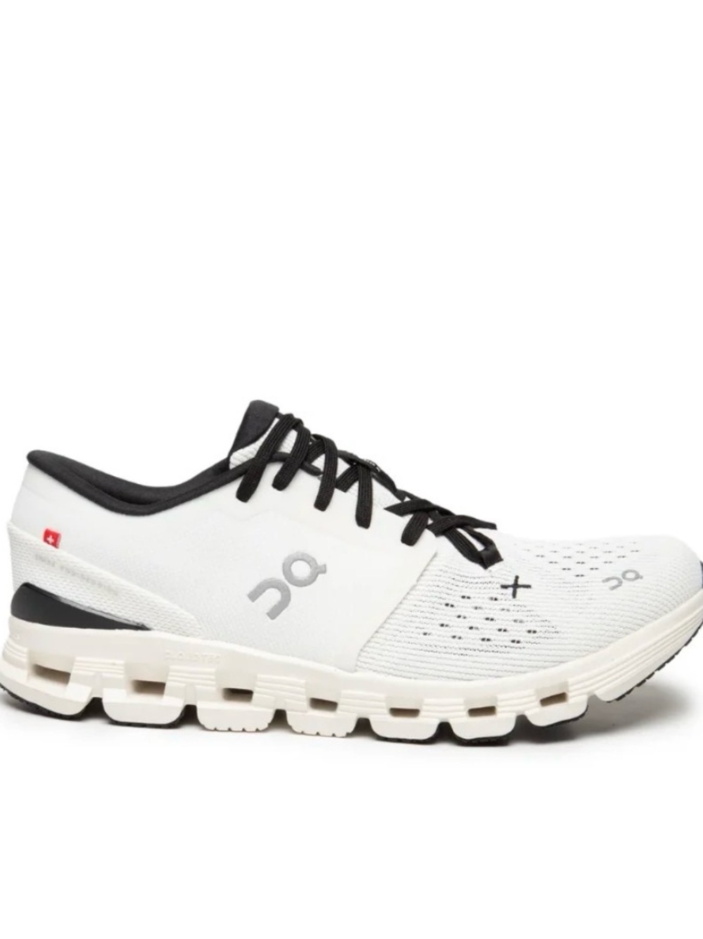 On Running Women’s White and Black Cloudflow Running Shoe